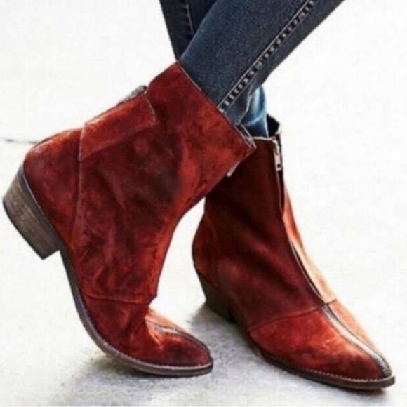 🌸FREE PEOPLE Ankle Boots - Picture 1 of 13